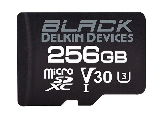 Delkin Black 256Gb Micro Sduhs-i  V30
