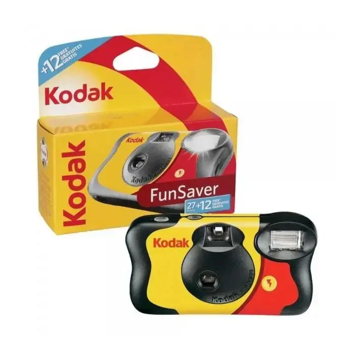 Kodak Fun Saver Flaşlı 39 Poz (Tek Kullanımlık) Fotoğraf Makinesi
