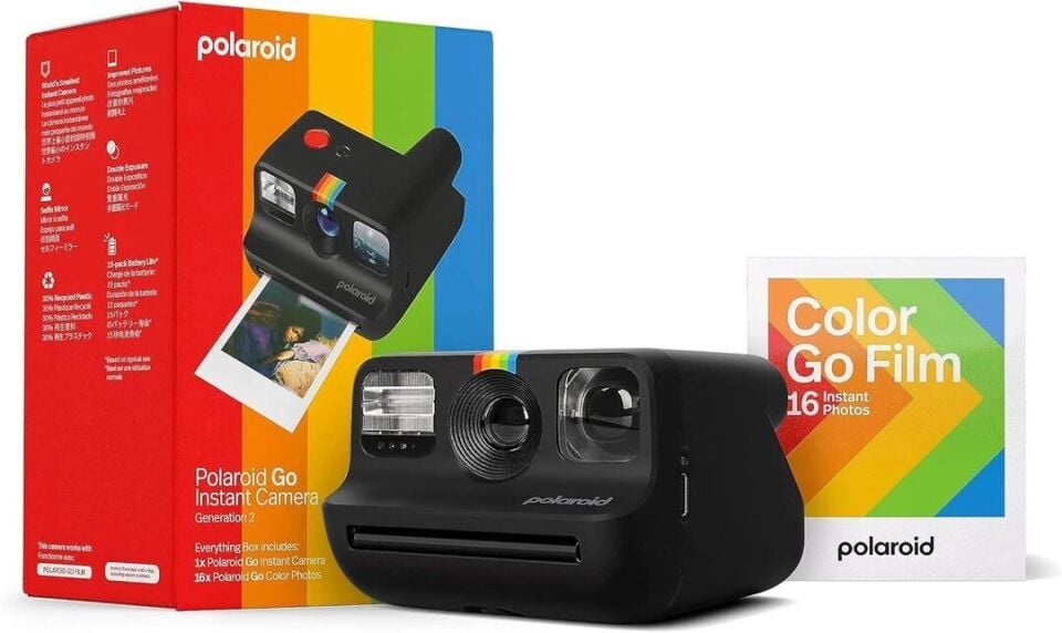 Polaroid Go Generation 2 Black Everything Box