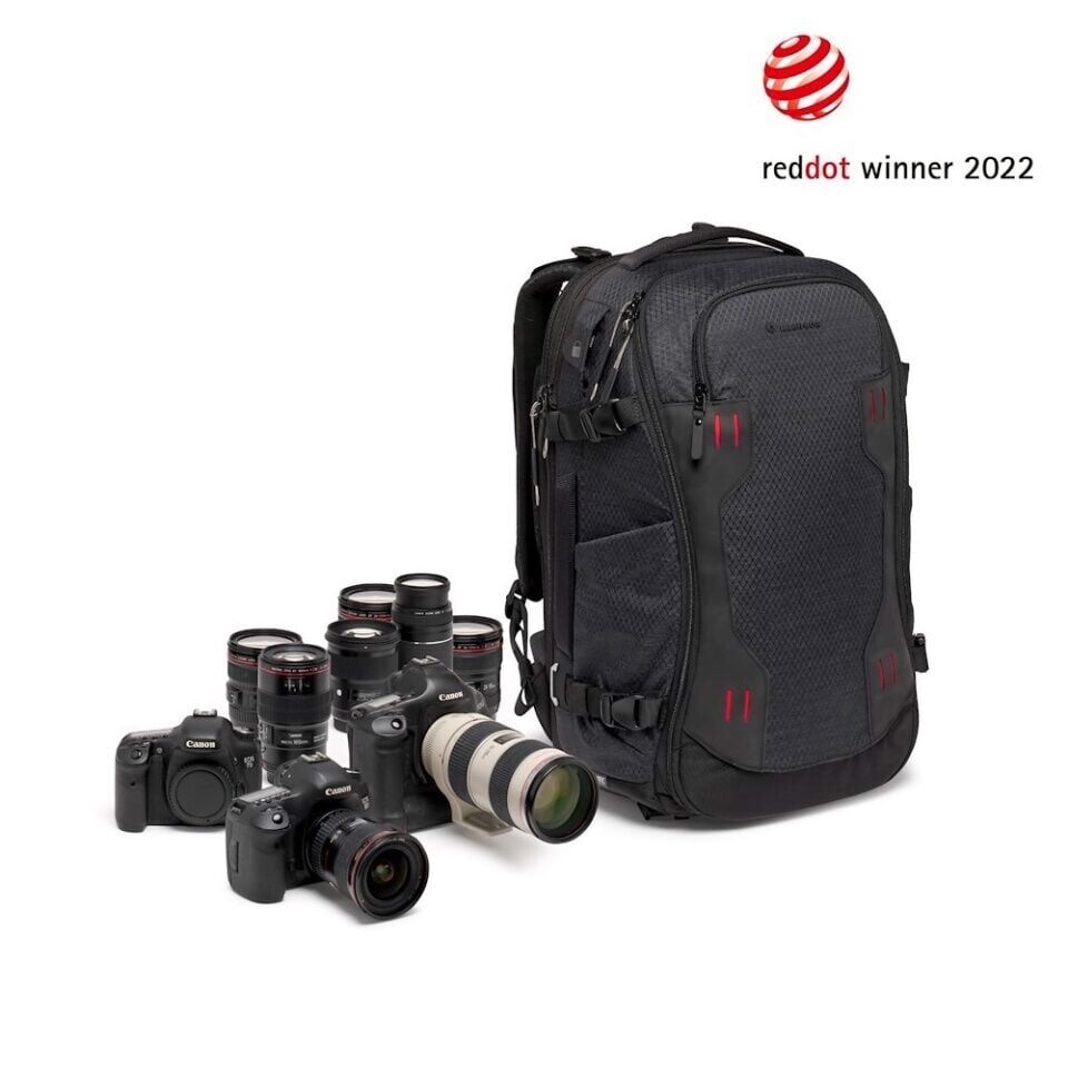 Manfrotto PL2-BP-FX-L Flexleoader Backpack L Profesyonel Önden Açılan Kilitli Sırt Çantası