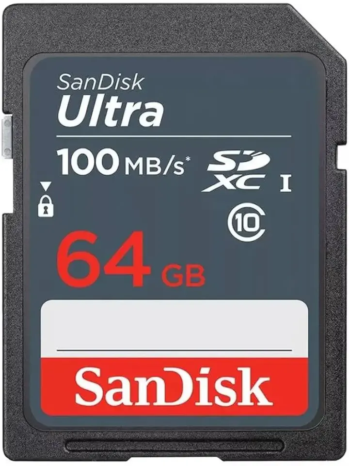 Sandisk 64GB Ultra SDXC 100MB/S Hafıza Kartı