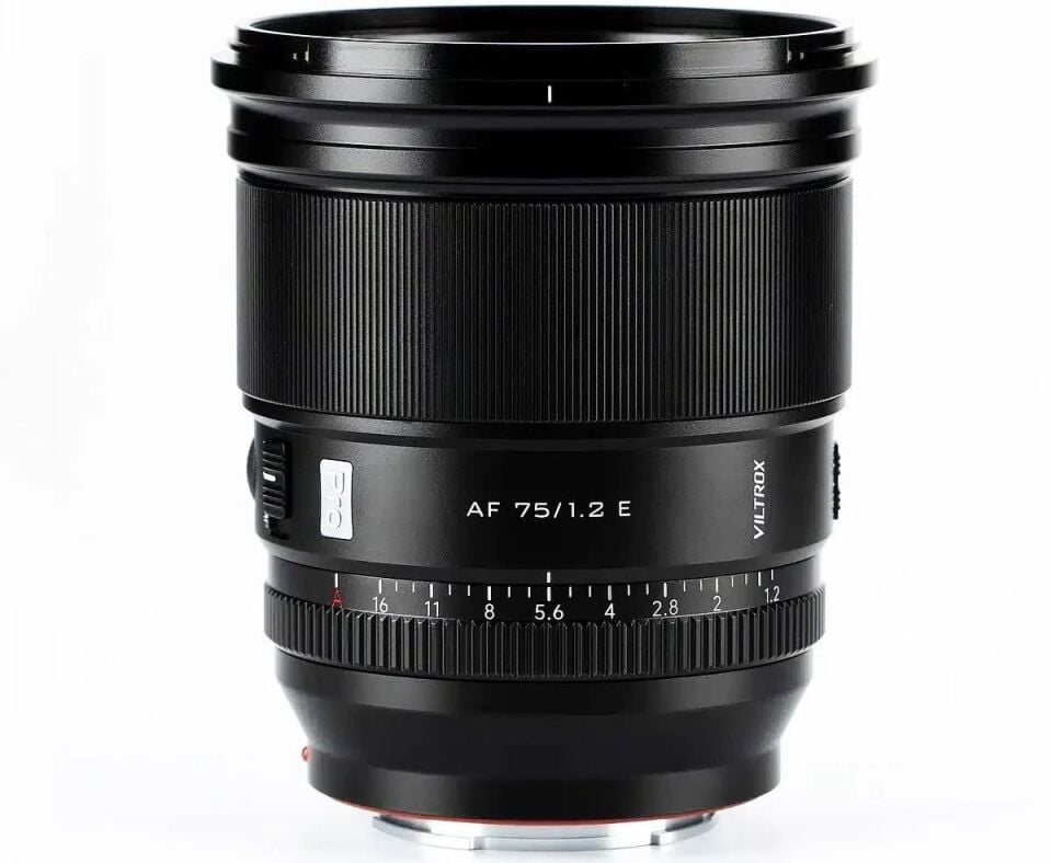 Viltrox Af 75Mm F1.2 Pro Lens Stm Sony E Mount Aps-C
