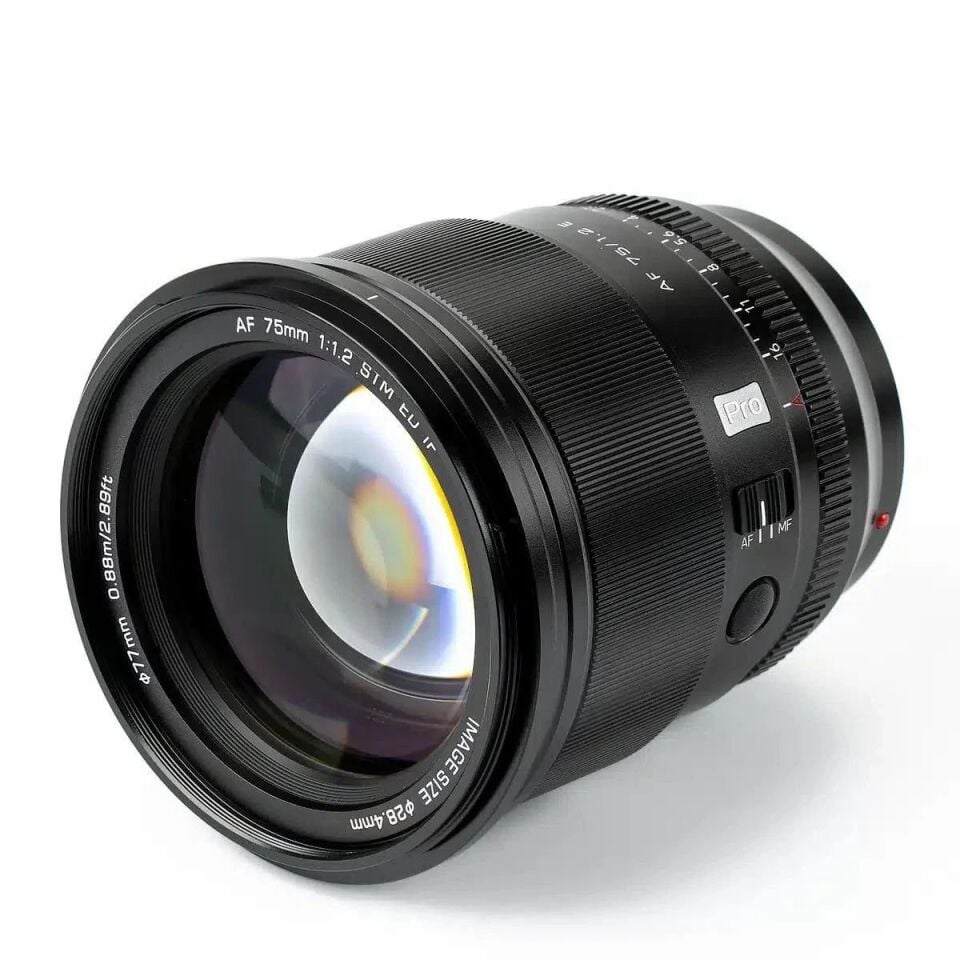 Viltrox Af 75Mm F1.2 Pro Lens Stm Sony E Mount Aps-C