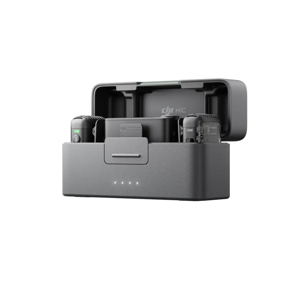DJI MIC 2 (2TX+1 RX+Charging Case) (DJI Türkiye Karacasulu Garantili)