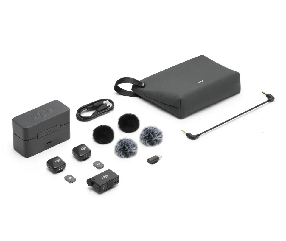 DJI MIC Mini (2TX + 1RX) (DJI Türkiye Karacasulu Garantili)