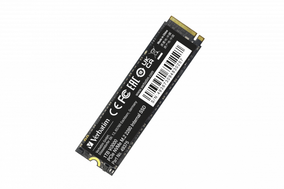 Verbatim 1 TB Dahili M.2 SSD VI3000 PCIE4 2200MB/S - 3100MB/S