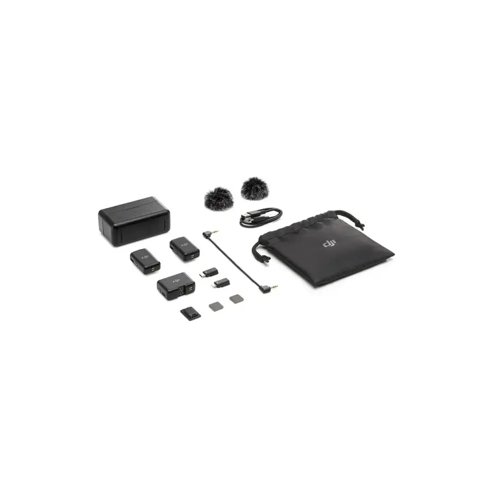 DJI MIC (CE) (2TX+1 RX+Charging Case) (DJI Türkiye Karacasulu Garantili)