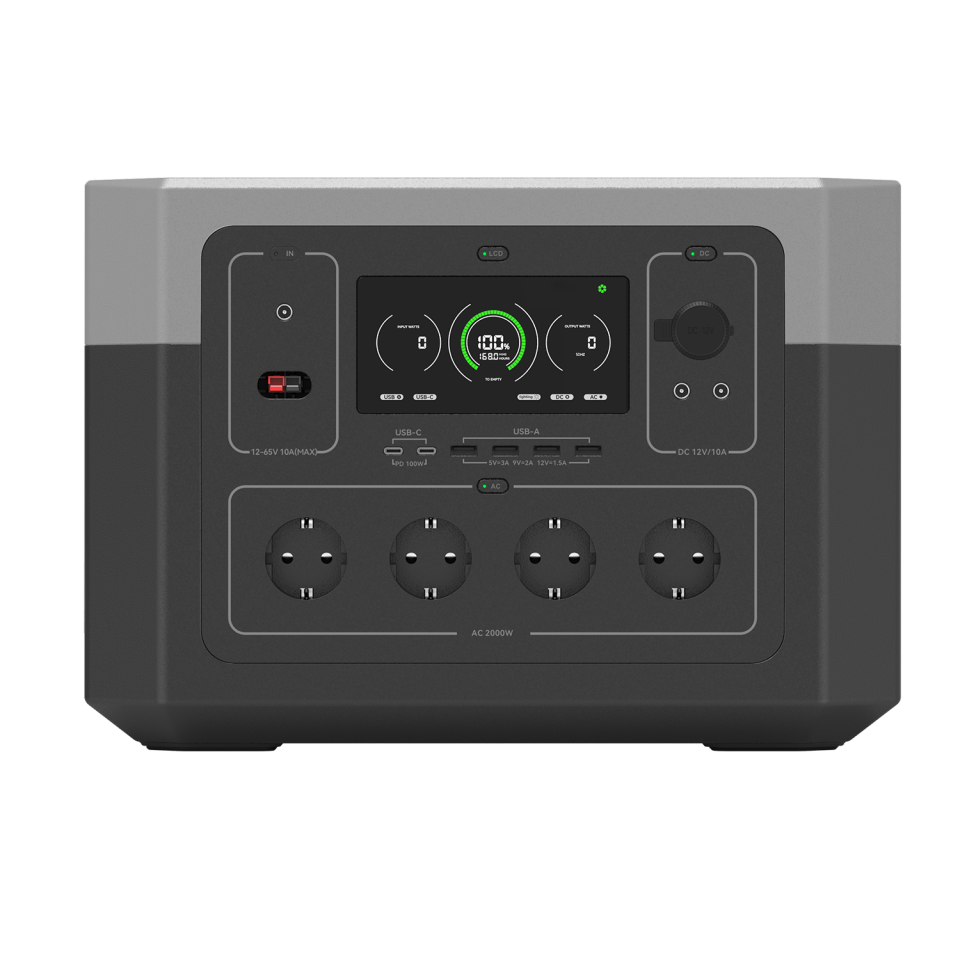 Patona 9983 Platinum Powerstation Autarc 2000W Pd100W Usb5V/3A Dc12V/10A