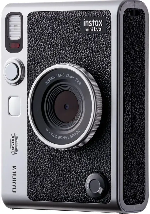 Instax Mini Evo Siyah Fotoğraf Makinesi ve 20'li Film