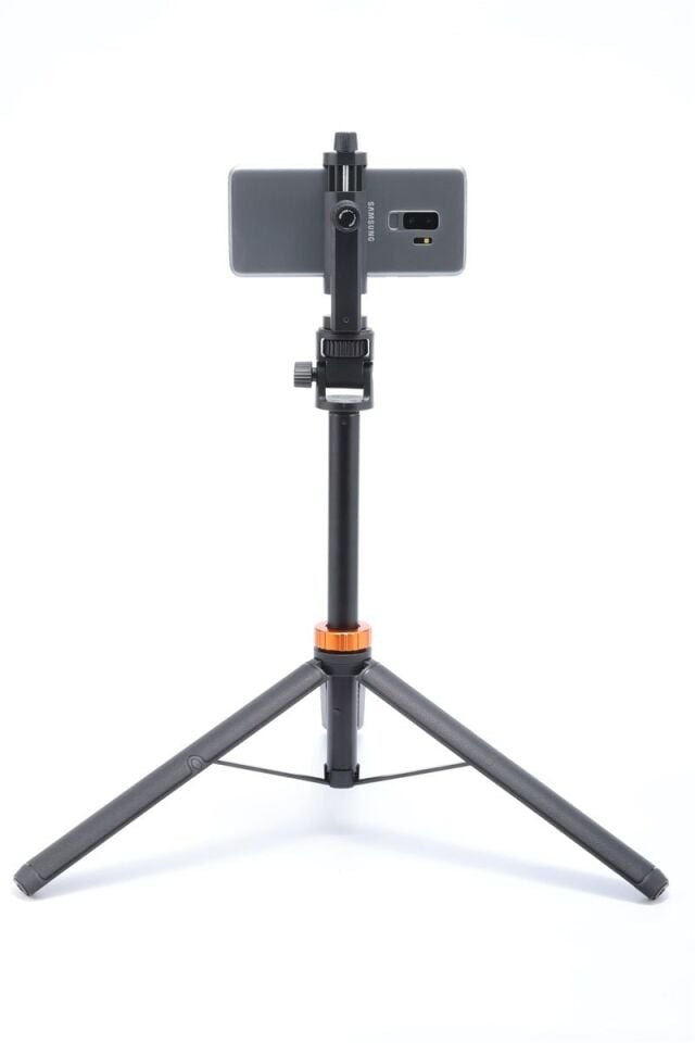Kingjoy M080 Telefon Tutacakli Uzaktan Kumandali Selfie Tripod