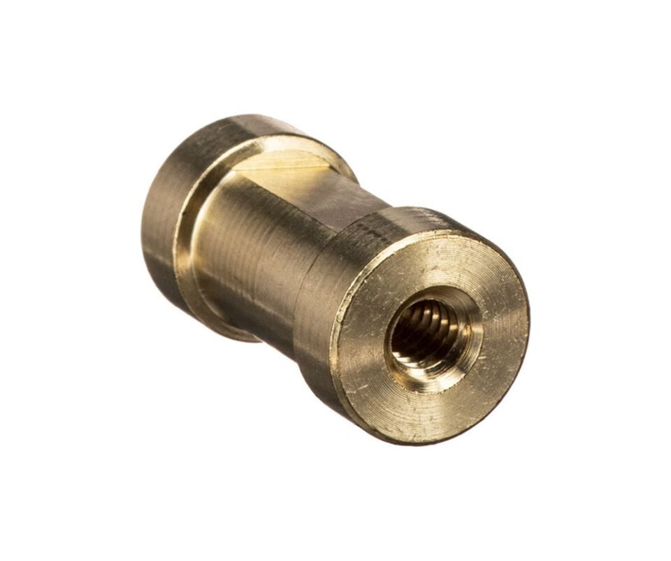 Manfrotto 119 Çift Taraflı Kısa Dişi Adaptör - 1/4 , 3/8 girişli