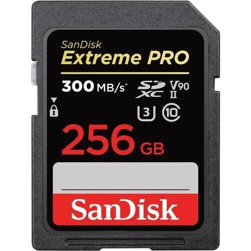 Sandisk 256GB SDXC Extreme Pro 300MB/S SD Uhs I Hafıza Kartı