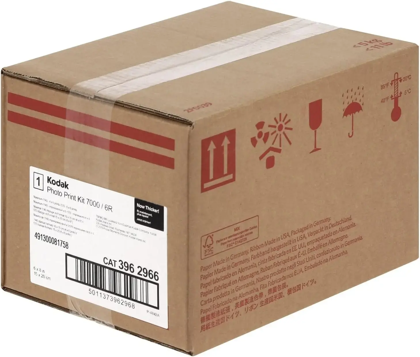 Kodak Kit 7000/6R Termal Kağıt