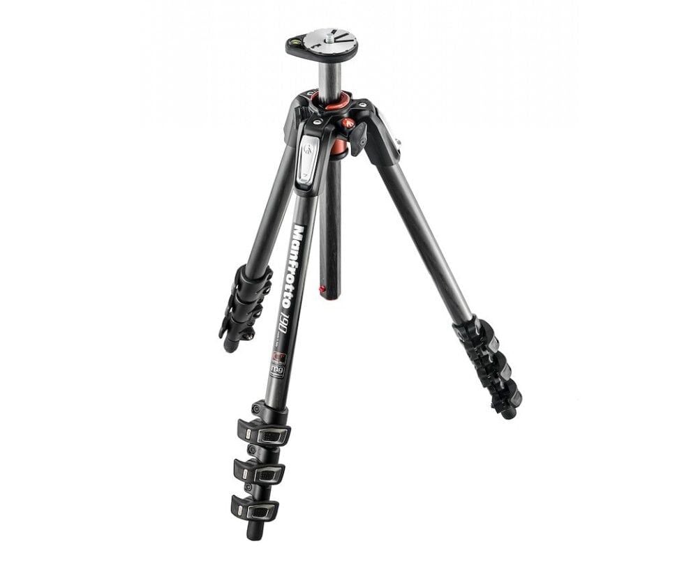 Manfrotto Mt190Cxpro4 190 Cf Tripod 4-S Horiz.Col.