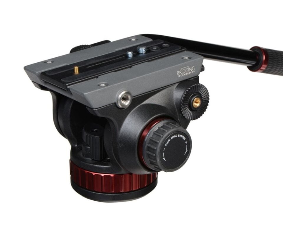 Manfrotto Mvh502Ah Pro Video Head Flat Base - M