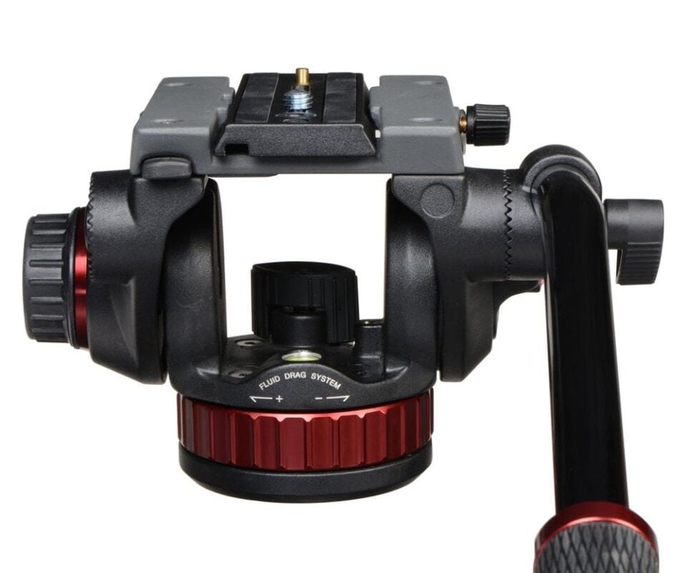 Manfrotto Mvh502Ah Pro Video Head Flat Base - M