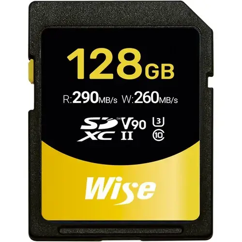 Wise 128GB SDXC UHS-II V90 Hafıza Kartı