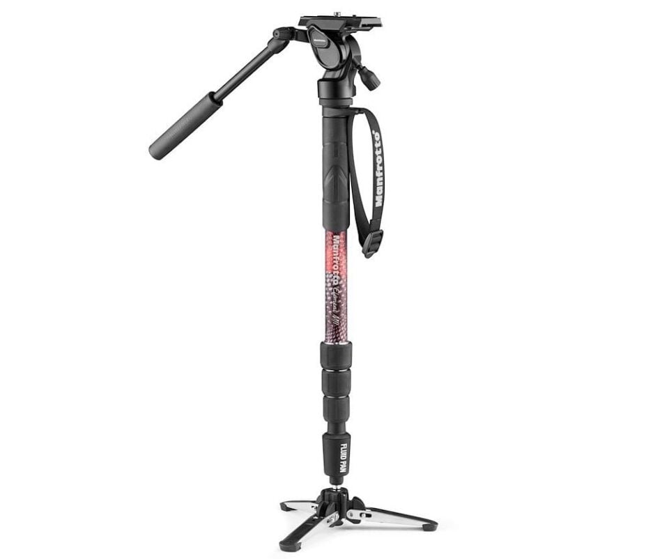 Manfrotto MVMELMIIA4 LIVE Element Serisi Video Başlıklı Monopod Kit
