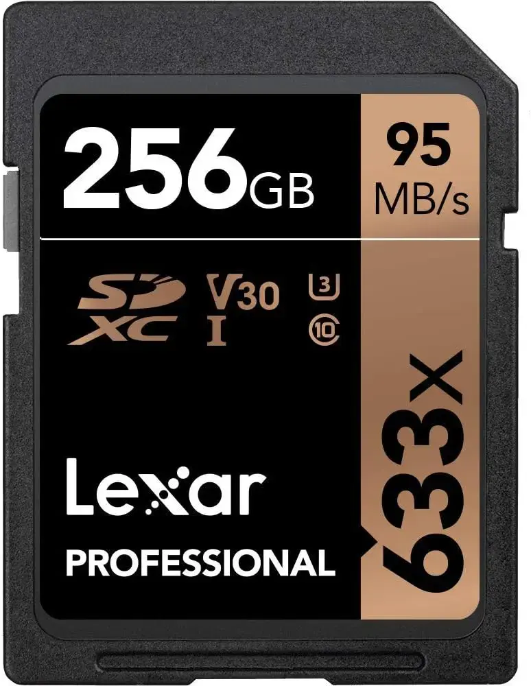 Lexar 256 GB 633x Class 10 UHS-I U3 95MB/S Hafıza Kartı