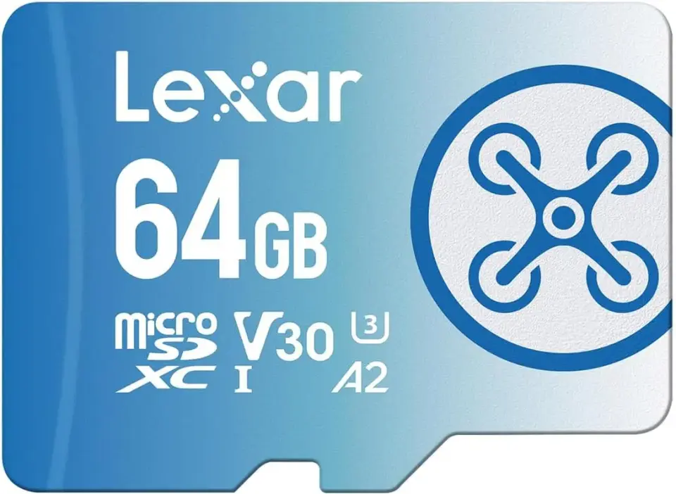 Lexar Fly UHS-I U3 A2 V30 64 GB Micro SD Kart