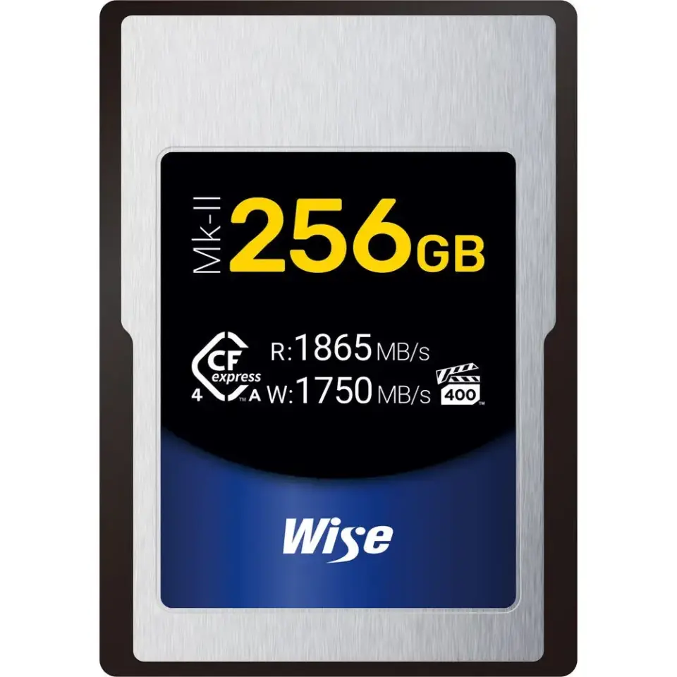 Wise 1865MB/S 256GB CFexpress 4.0 Type A Hafıza Kartı