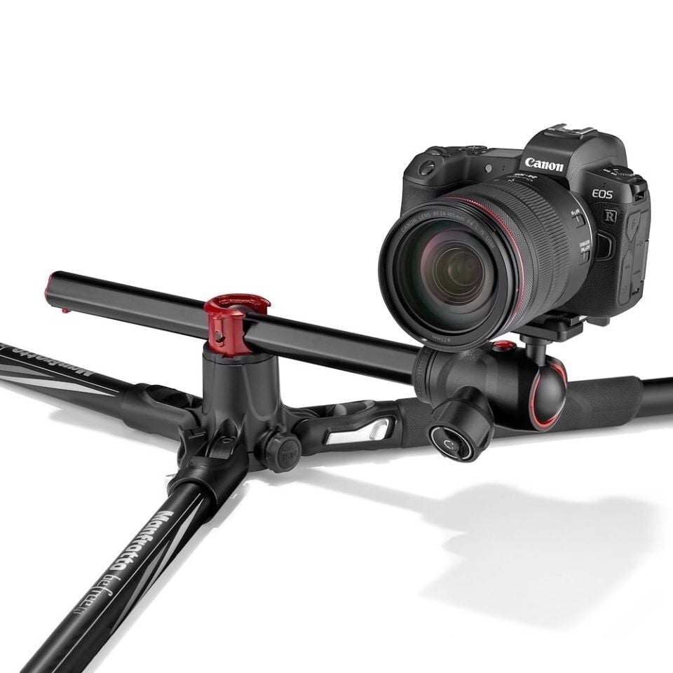 Manfrotto MKBFRA4GTXP-BH Befree Serisi Hareketli Orta Borulu Seyahat Tripod Kiti Çantalı