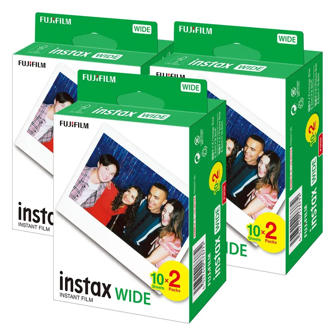 Instax Wide 20'li Film 3'lü Set