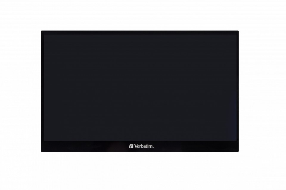 VerbatimTaşınabilir Monitör  Dokunmatik 173 1080P Usb-C Metal Kasa-(49593)