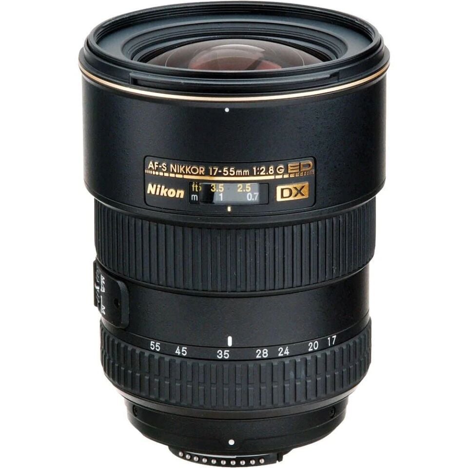 Nikon AF-S 17-55mm f/2.8G IF-ED DX Zoom Lens (Karfo Karacasulu Garantili)