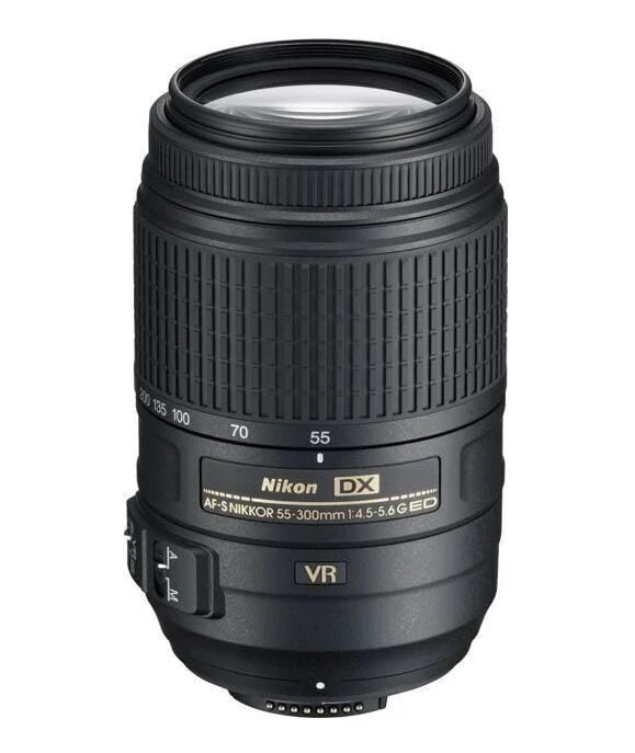 Nikon AF-S 55-300mm F4.5-5.6G ED VR Lens (Karfo Karacasulu Garantili)