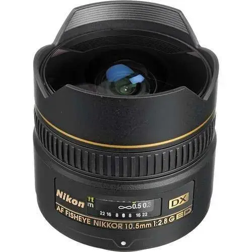 Nikon AF 10.5mm f/2.8G IF ED DX Balıkgözü Lens (Karfo Karacasulu Garantili)