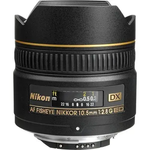 Nikon AF 10.5mm f/2.8G IF ED DX Balıkgözü Lens (Karfo Karacasulu Garantili)