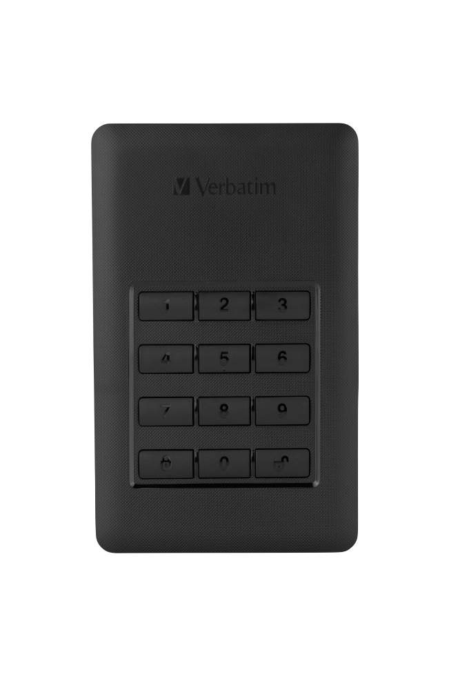 Verbatim 53401 -1Tb Hdd inc Keypad Usb 3.1 Gen 1