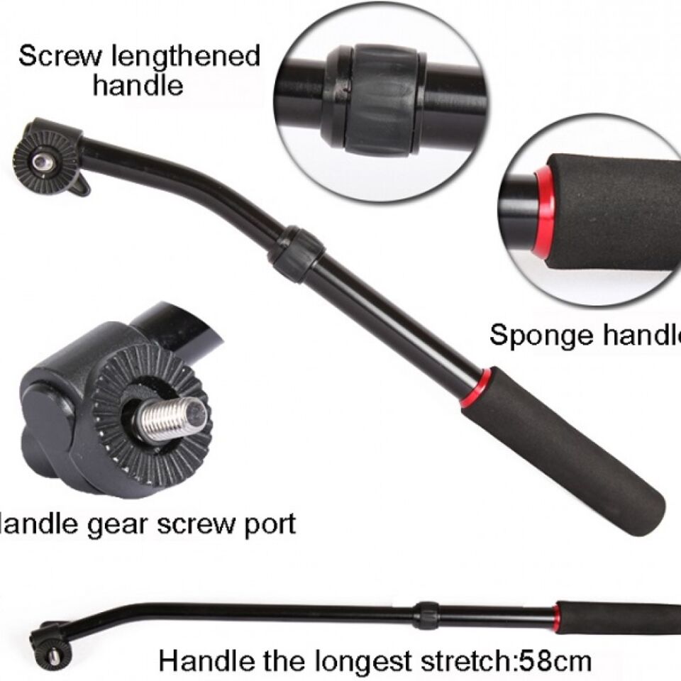 Jieyang JY0606B 185cm Video Tripod