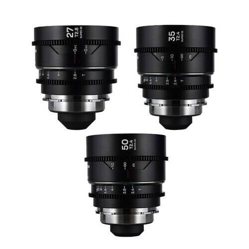 Laowa S35 Prime 3- Lens Bundle Nanomorph(27Mm,35Mm,50Mm ) - Sılver Arri Pl/Ef