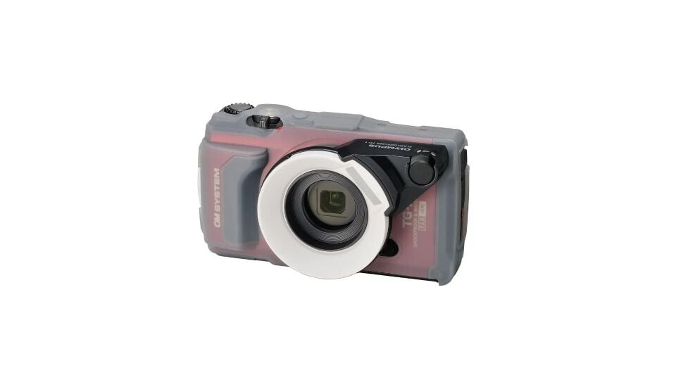 Olympus Csch-128 Grey Silicon Jacket For Tg-7