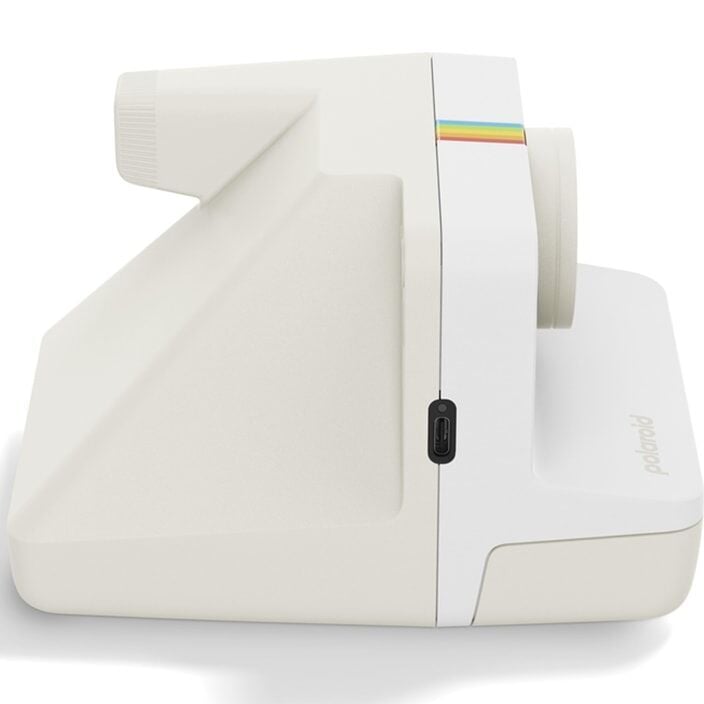 Polaroid Now Gen 3 Fotoğraf Makinesi (Pebble White) + 8'li Color Film Bundle