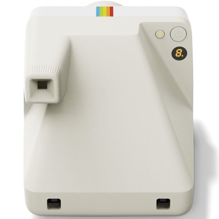 Polaroid Now Gen 3 Fotoğraf Makinesi (Pebble White) + 8'li Color Film Bundle