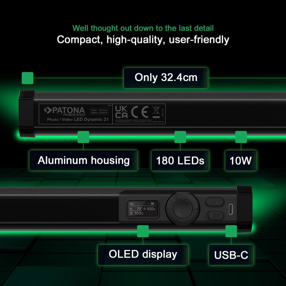 Patona 4291 Premium Tüp Led RGB Led Dynamic 21
