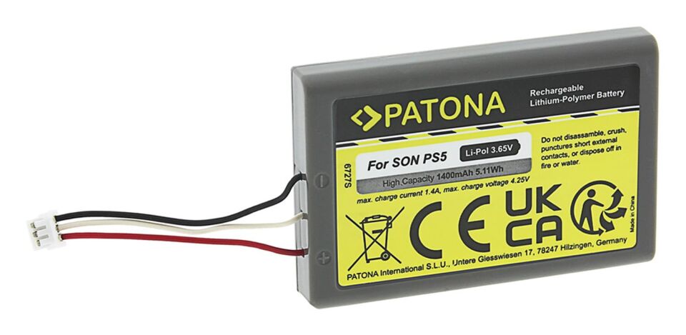 Patona 6727M  Battery F. Sony Playstation 5 Ps5 Lip1708