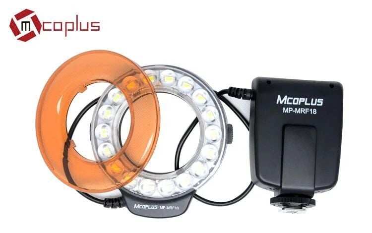 Mcoplus MRF18 LED Makro Ring Flaş Işık (Nikon / Canon / Olympus / Pentax)