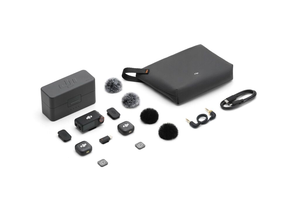 DJI MIC 3 (2 TX + 1 RX) (DJI Türkiye Karacasulu Garantili)