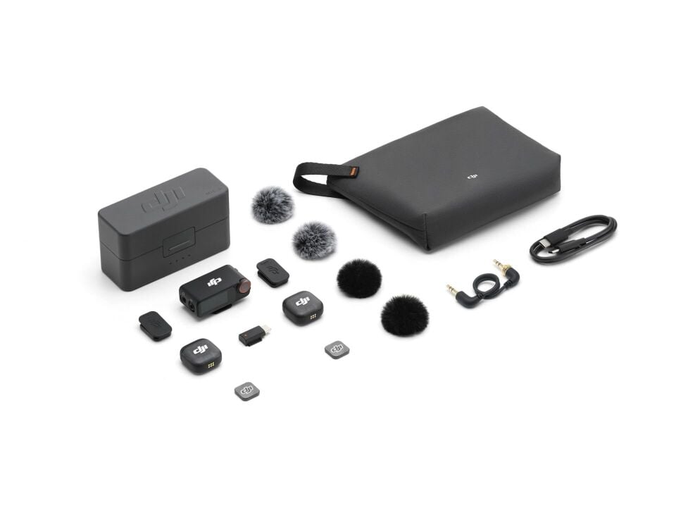 DJI MIC 3 (2 TX + 1 RX) (DJI Türkiye Karacasulu Garantili)