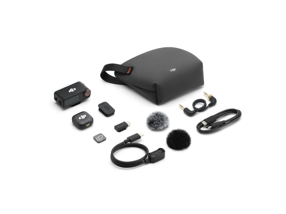 DJI MIC 3 (1 TX + 1 RX) (DJI Türkiye Karacasulu Garantili)