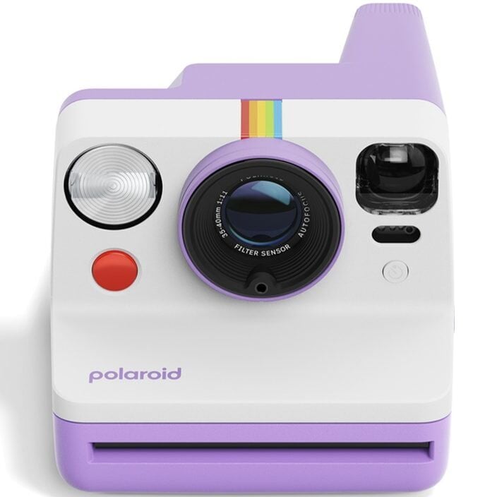 Polaroid Now Gen 3 Fotoğraf Makinesi (Purple) + 8'li Color Film Bundle