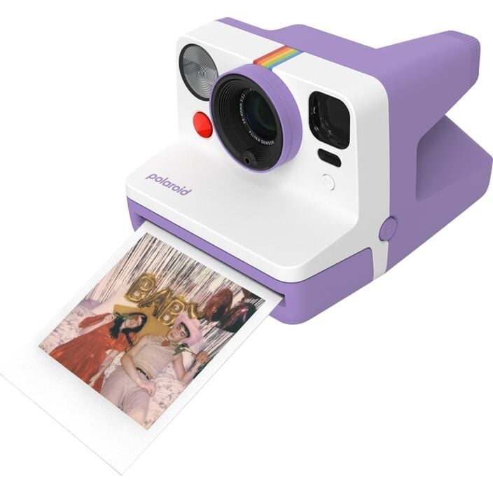Polaroid Now Gen 3 Fotoğraf Makinesi (Purple) + 8'li Color Film Bundle
