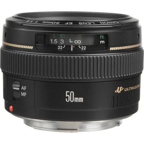 Canon EF 50mm f/1.4 USM Lens (Canon Eurasia Garantili)