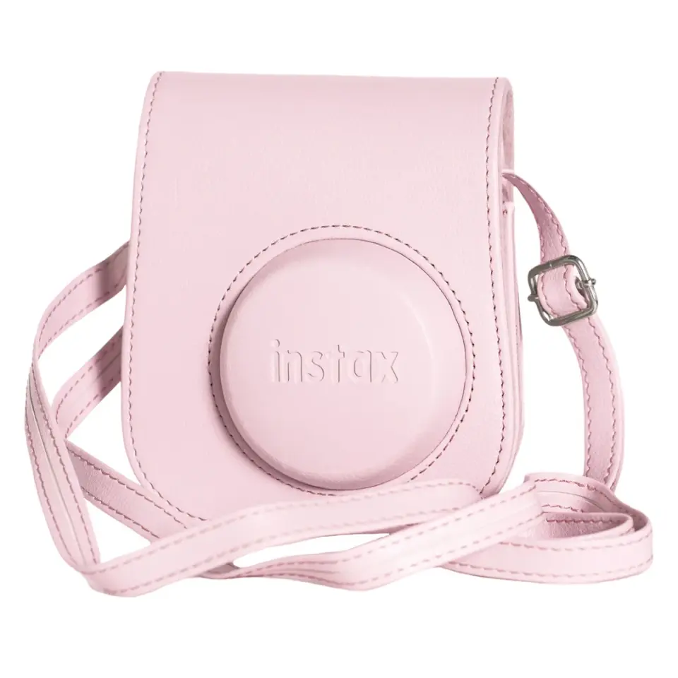 Instax Mini 12 Fotoğraf Makinesi Pembe + 20'li Film ve Çanta