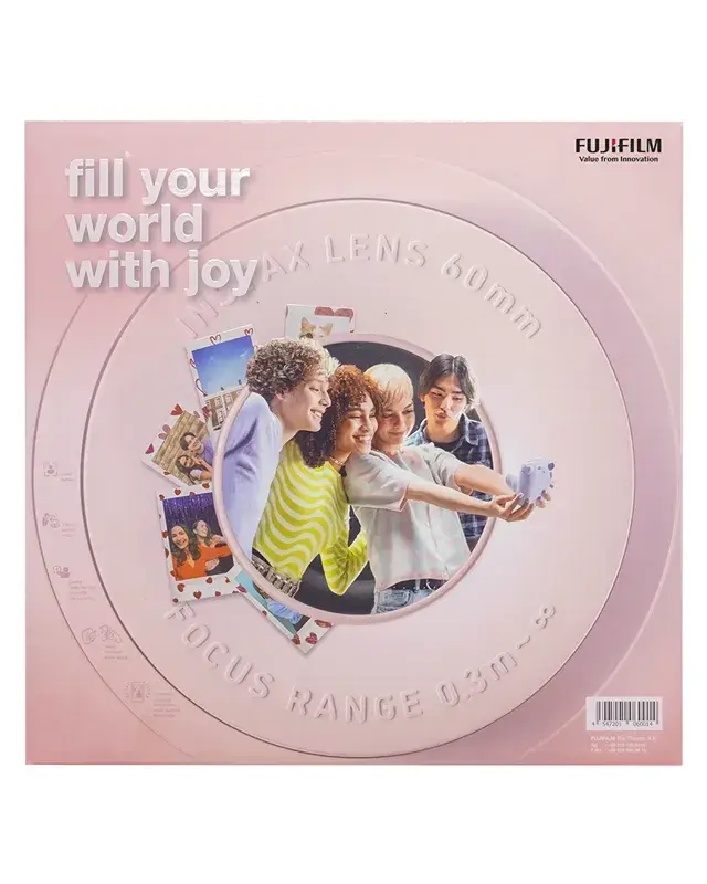 Instax Mini 12 Fotoğraf Makinesi Pembe Bundle Box