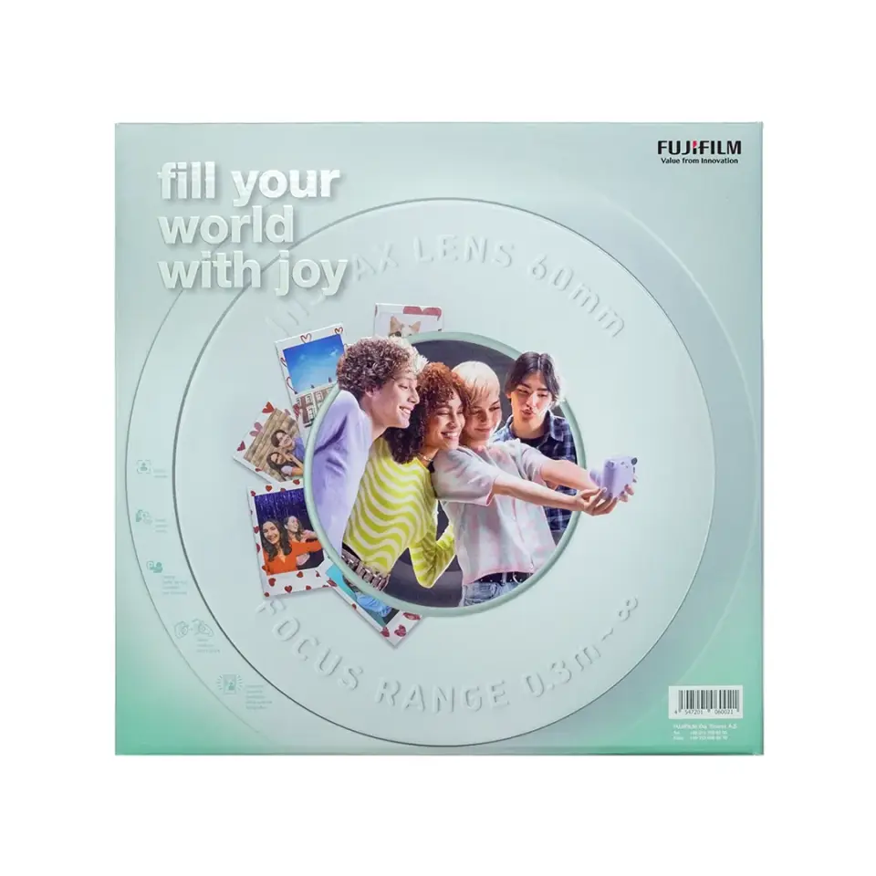 Instax Mini 12 Fotoğraf Makinesi Yeşil Bundle Box